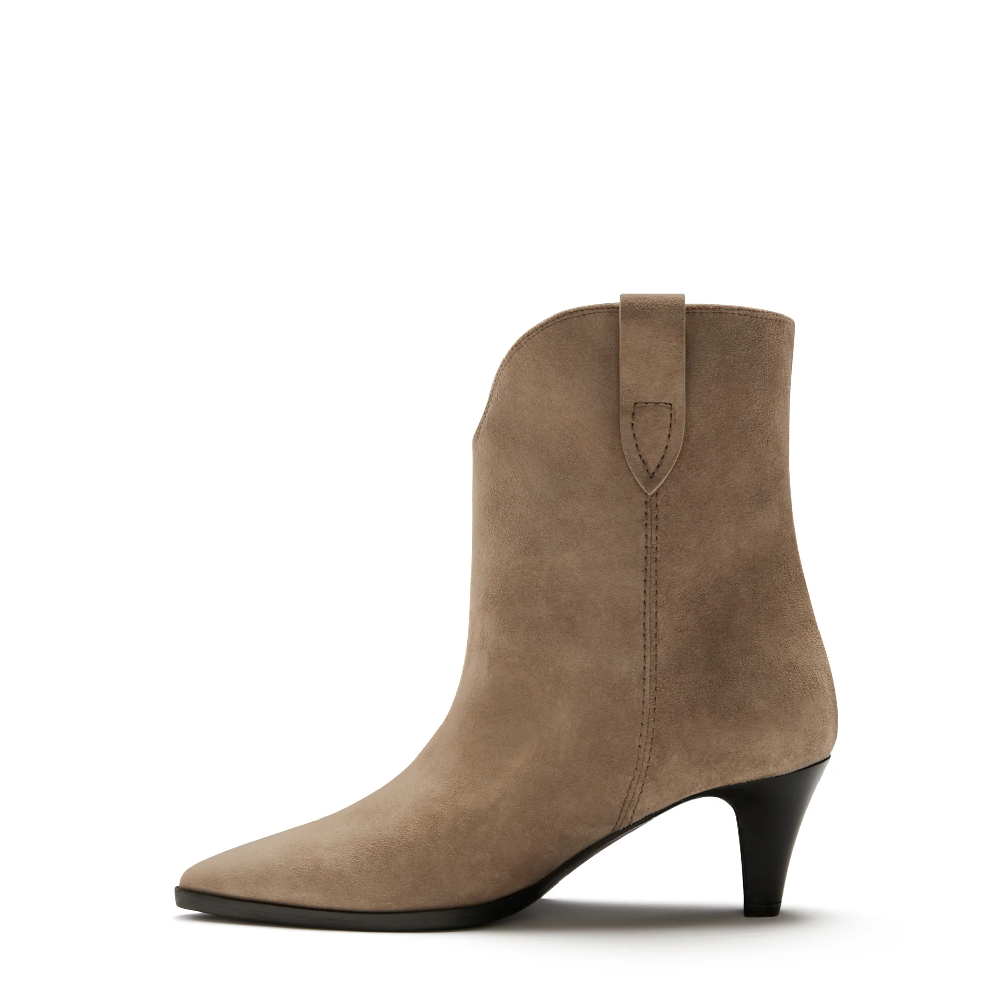 Vendôme Louane taupe suede boots - Image 4