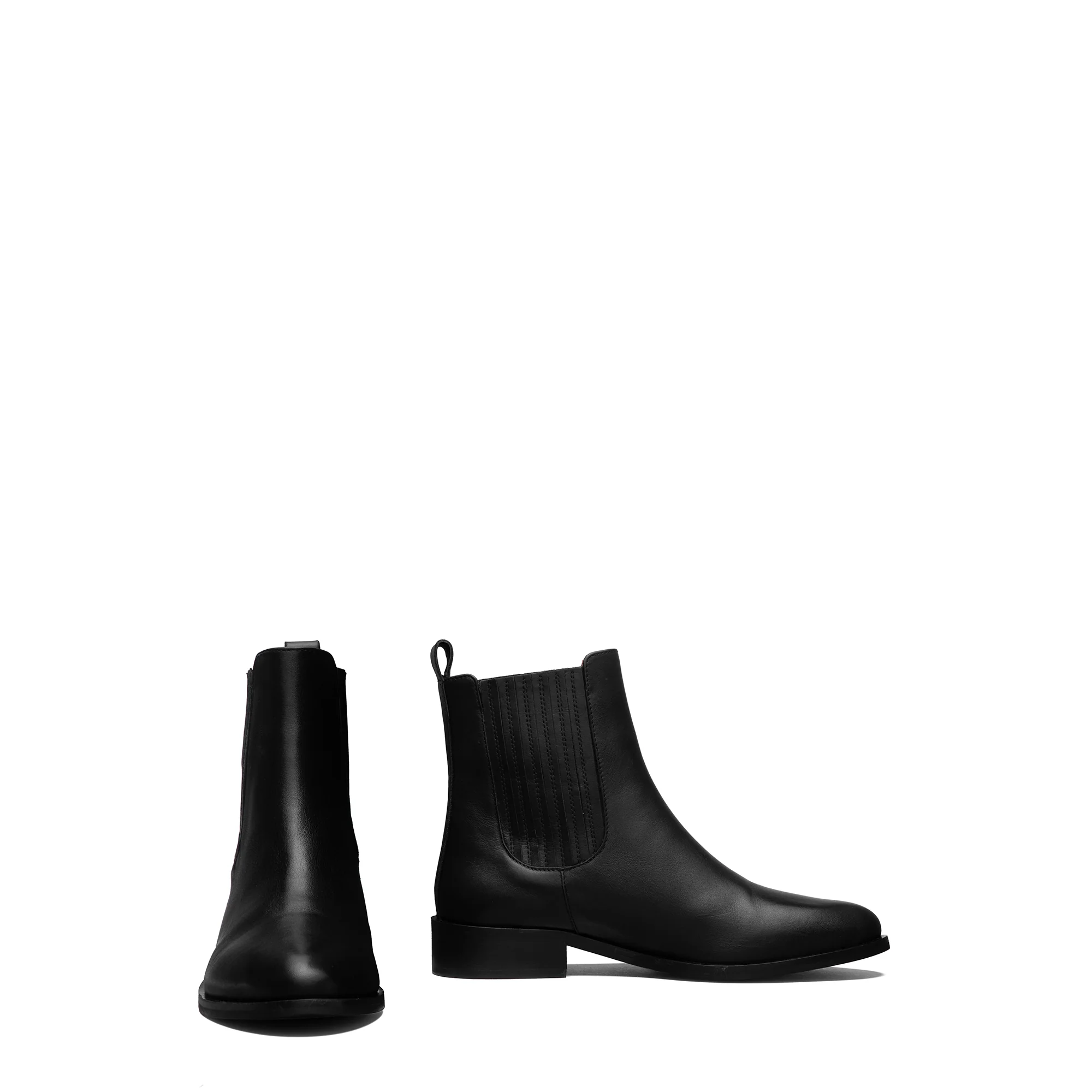 Vendôme Chey Black Calfskin Leather Chelsea Boots - Image 6