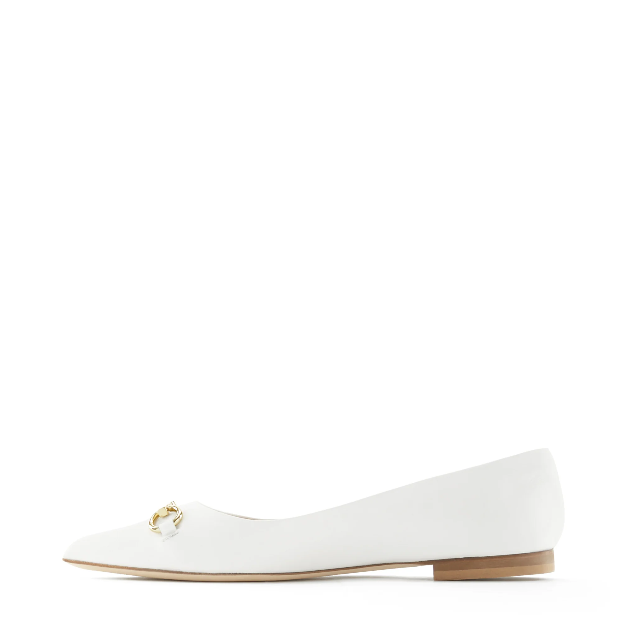 Vendôme Elita white calfskin leather ballerinas - Image 4