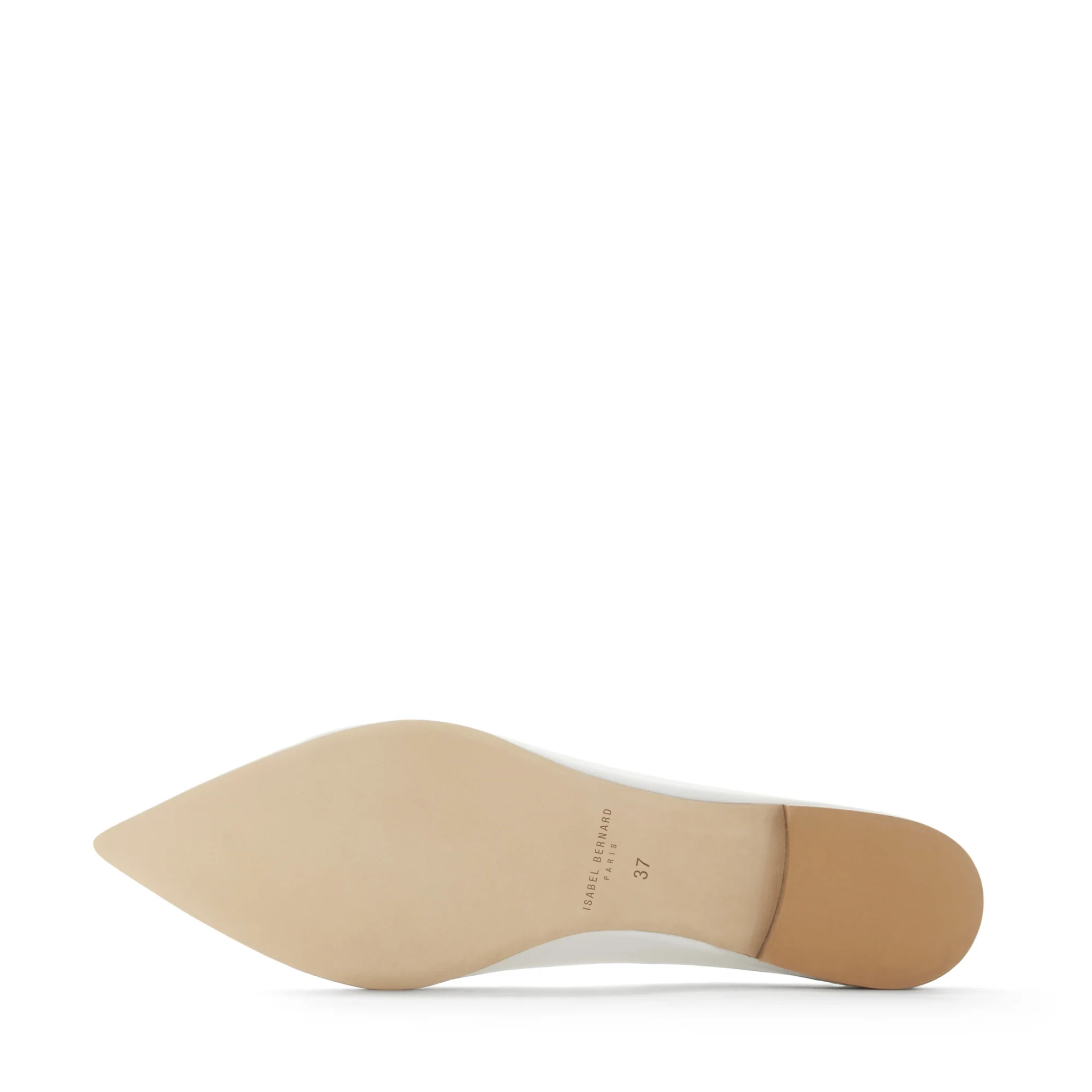 Vendôme Elita white calfskin leather ballerinas - Image 7